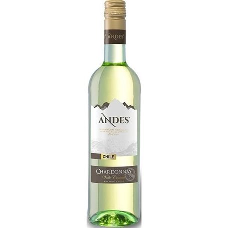 Andes Valle Central 2021 Chardonnay - Vin blanc d'Italie