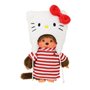 Peluche Monchhichi Hello Kitty - BANDAI - Douce peluche