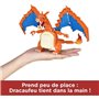 Figurine Pokémon Dracaufeu (Charizard) - BANDAI - Nanoblock - Figurine en Briques 860 pieces - Kit Construction - NBPM80