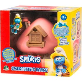Maison de jeu - GIOCHI PREZIOSI - Les Schtroumpfs - Maison magique avec 1 figurine Schtroumpfette et accessoires - a partir de 3