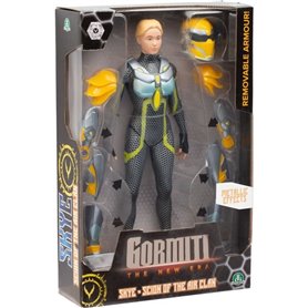 Figurine articulée - GORMITI - Scion avec armure Modele Air - 27 cm - a partir de 4 ans - GRV033