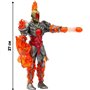 Figurine articulée - GORMITI - Gormiti avec attaque lumineuse Feu - Fireon - 27 cm - a partir de 4 ans - GRV073