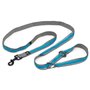 Laisse mains libres - KURGO - QUANTUM - 6 positions - 120 a 180 cm - Bleu