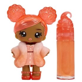 Yummiland - 1 poupée 10 cm et un gloss pailleté a créer - Piper - Goût Peche - Des 4ans