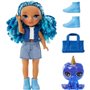 Rainbow High Littles - Poupée 15cm + animal de compagnie - Bleu - Des 4ans