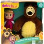 Coffret poupée et peluche - MASHA AND THE BEAR - Masha 12 cm et Michka 20 cm - a partir de 3 ans - MHA21