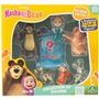 Figurines - MASHA AND THE BEAR - Coffret 7 figurines avec 1 surprise - Taille 5-7 cm - a partir de 3 ans - MHA31