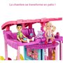 MATTEL L'incroyable Maison de Chelsea et ses animaux Barbie, 50 cm