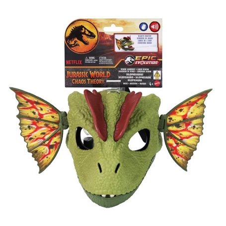 Jurassic World-Dilophosaurus Lanceur De Venin-Masque HXF55