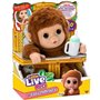 Mon Bébé Singe - MOOSE TOYS - LITTLE LIVE PETS - Singe interactif avec accessoires