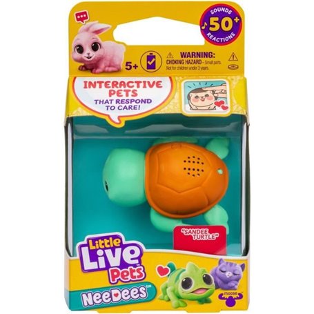 Lil' Needees - MOOSE TOYS - LITTLE LIVE PETS - Animaux interactifs de poche