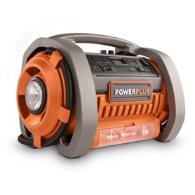 Compresseur sans fil 20V max 11bar + fonction hybride - DUAL POWER POWDP7030 - livré sans batterie ni chargeur