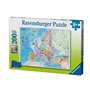 Ravensburger - Puzzle 200 pieces XXL - Carte d'Europe - Mixte - A partir de 8 ans