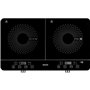 Plaque de cuisson a induction et radiante - SENCOR - SCP 4001BK - 3400 W - 2 foyers - Noir