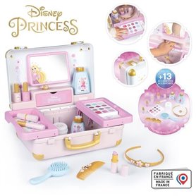 Smoby - Disney Princesse - Valise beauté  facile a transporter - 13 accessoires inclus : coiffure