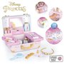 Smoby - Disney Princesse - Valise beauté  facile a transporter - 13 accessoires inclus : coiffure