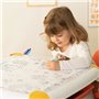 Smoby - Recharge Coloriages pour la Kid table créative - 10 feuilles de coloriages