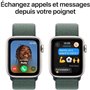Apple Watch SE GPS - 40mm - Boîtier Starlight Aluminium - Bracelet Lake Green Sport Loop