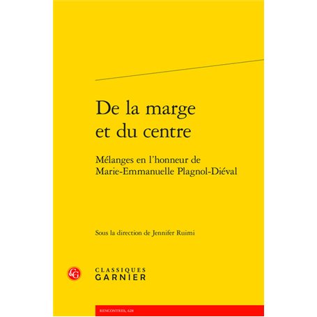 De la marge et du centre