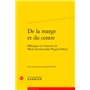 De la marge et du centre