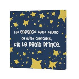 Toile HappyFriday LE PETIT PRINCE Multicouleur 28 x 3 x 28 cm