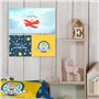 Toile HappyFriday LE PETIT PRINCE Multicouleur 28 x 3 x 28 cm