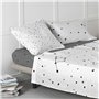 Drap housse HappyFriday BLANC Multicouleur 28 x 2 x 38 cm 140 x 200 x 32 cm