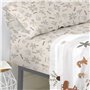 Drap housse HappyFriday MOSHI MOSHI Multicouleur 28 x 2 x 38 cm 90 x 200 x 32 cm