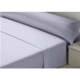 Jeu de draps Tejidos Reina Tamara Mauve Lit 1 persone