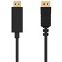 Ewent EC1432 câble vidéo et adaptateur 3 m DisplayPort HDMI Type A (Standard) Noir