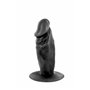 Gode réaliste Real Body Noir 11 cm