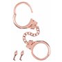 Ensemble Attaches et Menottes Fetish Tentation Rose