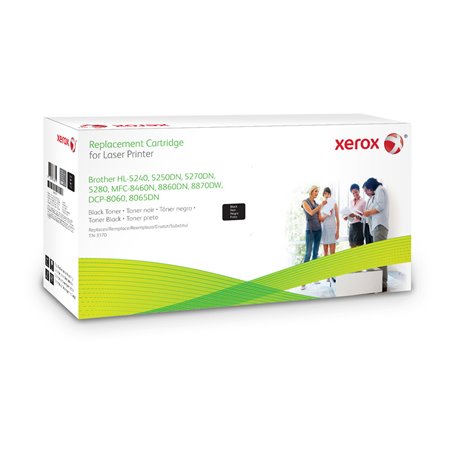 Xerox Toner noir. Equivalent à Brother TN3170. Compatible avec Brother DCP-8060/DCP-8065DN