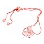 Bracelet Folli Follie 3B17S049RC Rose 12 cm