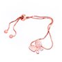 Bracelet Folli Follie 3B17S049RC Rose 12 cm