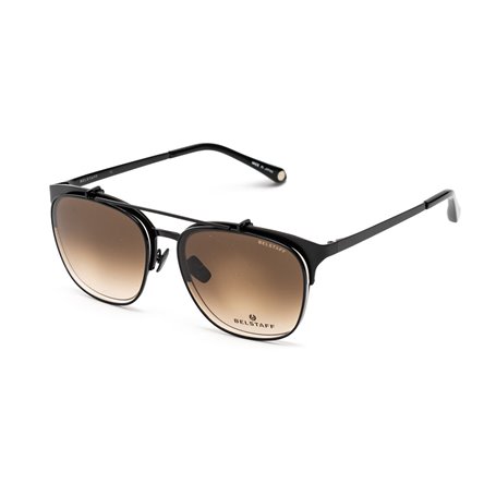 Monture de Lunettes + Lunettes de Soleil Belstaff HATCHER-NEGRO-W Ø 55 mm Clip On