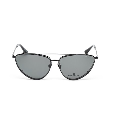 Monture de Lunettes + Lunettes de Soleil Belstaff DELMERE-SHINY-NEGRO-W ø 57 mm Clip On