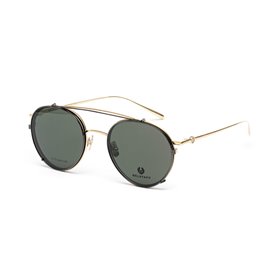 Monture de Lunettes + Lunettes de Soleil Belstaff JAGGED-CLIP-ON-DORADO Ø 53 mm Clip On