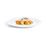 Plateau Arcoroc Blanc verre (6 uds) ( Ø 29 cm)