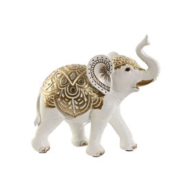 Figurine Décorative Home ESPRIT Doré Eléphant 15 x 6 x 14 cm