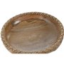 Centre de Table Home ESPRIT Naturel Bois de manguier Colonial 25 x 25 x 9 cm