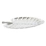 Centre de Table Home ESPRIT Argenté Aluminium Moderne Feuille d'une plante 38