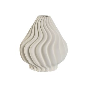 Vase Home ESPRIT Blanc Grès Moderne 22 x 22 x 26 cm