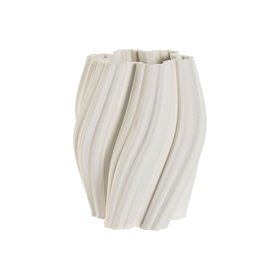 Vase Home ESPRIT Blanc Grès Moderne 16