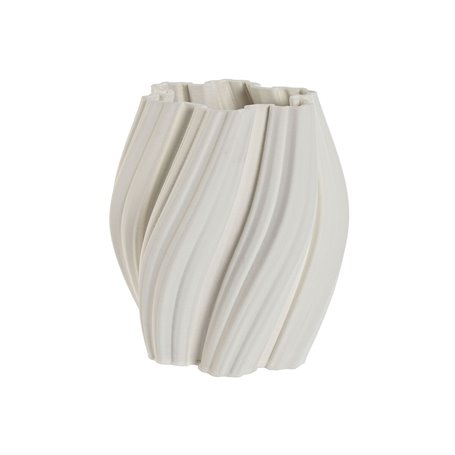 Vase Home ESPRIT Blanc Grès Moderne 19