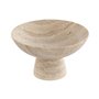 Centre de Table Home ESPRIT Marron Marbre Scandinave 17 x 17 x 10 cm