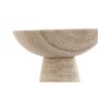 Centre de Table Home ESPRIT Marron Marbre Scandinave 17 x 17 x 10 cm