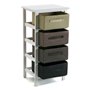 Caisson à Tiroirs Versa Bath Bois (28 x 73 x 37 cm) (28 x 73 x 37 cm)
