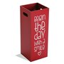 porte-parapluie Versa Begin The Day With a Smile Bois MDF (21 x 53 x 21 cm)