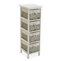 Caisson à Tiroirs Versa Pompei Bois (29 x 82 x 25 cm)
